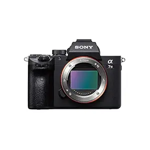 Sony Alpha ILCE-7M3 Full-Frame 24.2MP Mirrorless Digital SLR Camera Body | 4K Full Frame | Real-Time Eye Auto Focus | Tiltable LCD, Low Light Camera - Black