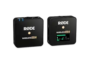 Rode Wireless GO II Single Channel Wireless Microphone System, Black (Model Number : Wireless Go II Single)