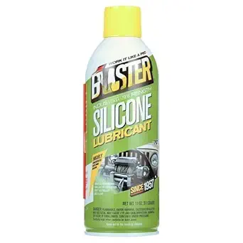 Bl'aster Silicone Lubricant, Multi-Surface Lubricant for Metal, Plastic, Wood, Rubber, Non-Staining, 11 Fl Oz, (Pack of 1)
