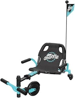 Razor Crazy Cart Shuffle – Kid-Powered Drifting Go-Kart for Ages 4+, Crazy Cart Drift Bar Technology, Adjustable Frame with 5 Length Settings