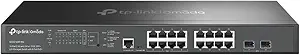 TP-Link Omada SG3218XP-M2 | 16 Port Multi-Gig 2.5G PoE Switch, 2x10GE SFP+ Port, 8 PoE+ Port@240W | L2+ Smart Managed | Support Omada SDN | Static Routing, IGMP Snooping, Abundant Security Features