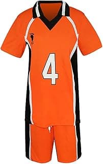 Anime Costume Jersey Karasuno High School Volleyball Uniform Cosplay Shirt Shorts