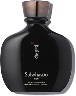 Sulwhasoo Recharging Serum for Men | Anti-aging Serum | Targets Wrinkles, Resillience & Dullness | Men's Korean Skincare