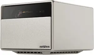XGIMI HORIZON Ultra 4K Projector, Dolby Vision, 2300 ISO Lumens, 2 x 12W Harman Kardon Speakers, Home Theater Projector with WiFi and Bluetooth, Dual Light, Active 3D, 200"