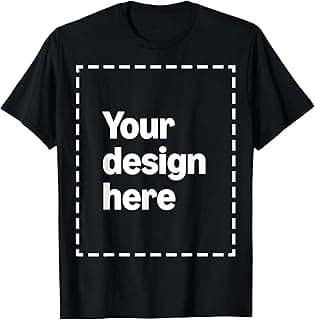 Custom T-Shirt with Your Image for Men, Women and Kids by Modify by Amazon Merch on Demand