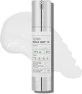 VT COSMETICS CICA Reedle Shot 100, Spicule Microneedling Serum for Pore Care & Exfoliation, Exosome, Centella Asiatica for Glass Skin, Skin Texture, Korean Liquid Skin Booster (1.69 Fl Oz / 50ml)