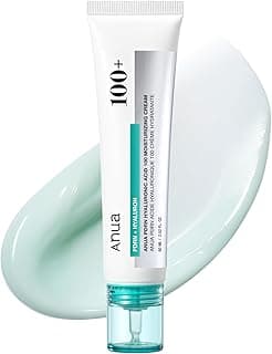 Anua PDRN Hyaluronic Acid 100 Moisturizing Cream, Lightweight, Non-Greasy Hydrating Face Moisturizer with Salmon DNA for Glass Skin, Korean Skincare (2.02 fl oz)