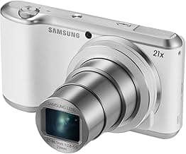 Galaxy EK-GC200ZWAXAR 16.3 Digital Camera with 21x Optical Image Stabilized Zoom and 4.8-Inch LCD Screen (White)