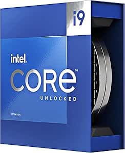 Intel Core i9-13900K Desktop Processor 24 (8 P-cores + 16 E-cores) with Integrated Graphics - Unlocked