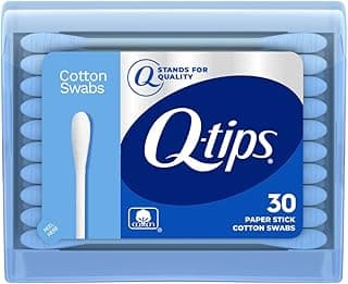 Q-tips Swabs Travel Pack,30 Count, Pack of 1 blue