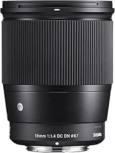 Sigma 16mm f1.4 DC DN Contemporary Lens - Sony E Mount