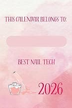 THIS CALENDAR BELONGS TO: BEST NAIL TECH 2026: Schedule your clients and your life in one place.