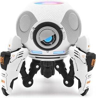 Echo Dot Stand，Table Stand Decorative Holder for Echo Dot (4th & 5th Generations) or Homepod Mini，Bracket can be Adjusted arbitrarily Posture (White)