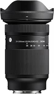 シグマ(Sigma) レンズ 20-200mm F3.5-6.3 DG Sony E マウント 高倍率ズーム 標準 フルサイズ Contemporary ミラーレス専用