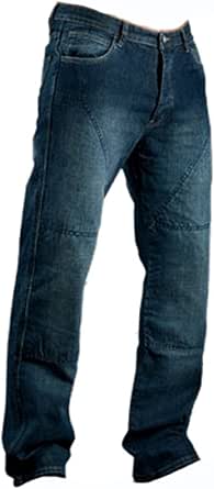 Juicy Trendz® Herren Motorradhose Manner Motorradjeans Denim Motorrad Hose Mit Protektoren