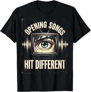 Opening Songs Hit Different Anime Fan Design T-Shirt