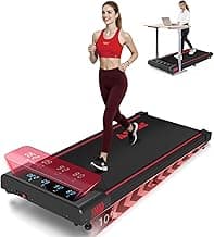 Walking Pad with 10% Incline Treadmills for Home, 4 in 1 6.2MPH Walking Pad Under Desk Treadmill with Full Screen LED Display, 2.75HP Brushless Drive, 12 HIIT Programs, 350 LBS Weight Capacity