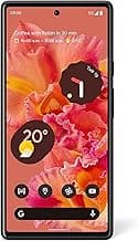 Google Pixel 6 – 5G Android Phone - Unlocked Smartphone with Wide and Ultrawide Lens - 128GB - Kinda Coral