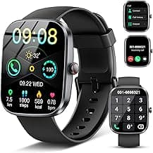 Smart Watch(Answer/Make Call), 1.91" Smartwatch for Men Women, 2026 Fitness Watch with 110+ Sport Modes, Fitness Activity Tracke with Pedometer/Sleep Monitor/Heart Rate/IP68 Waterproof,for Android iOS