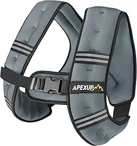 APEXUP Weighted Vest Men Women, Weight Vest for Women Workout Equipment for Strength Training Running