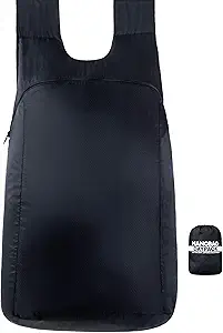 Nanobag Daypack - Ultralight 16L Foldable Travel & Hiking Backpack, Reusable, Packable, Collapsible Bag for Men & Women