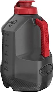Under Armour 1 Gallon Water Bottle, Large Sports Jug, Durable, Gym Water Bottles for Men and Women, Football, Basketball, Black/Black