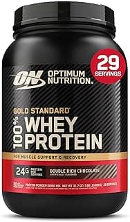 Gold Standard 100% Whey Protein Powder, Double Rich Chocolate 1.98 Pound (Packaging May Vary)