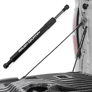 Rough Country Tailgate Assist for Ford F-150/F-250/F-350 Super Duty Truck 2WD/4WD (2015-2026) - Smooth, Safe & Controlled Tailgate Lowering