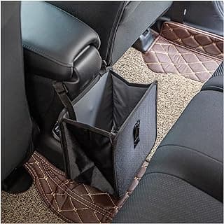 Foldable Trash Can, Hanging Waterproof Leakproof Storage Bag with Large Capacity, Car Interior Accessories (Large)