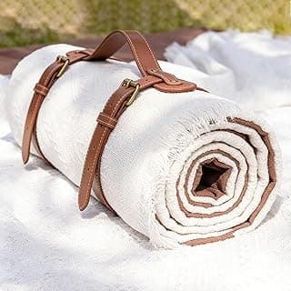 Tiny Land Picnic Blankets, 2 in1 Double Layer Waterproof Mat + Blanket, Foldable Beach Mat,Outdoor Blanket, Portable Camping Blanket, Extra Large Beach Mat, for Camping Park Beach Grass