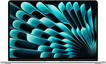Apple 2024 MacBook Air 15-inch Laptop with M3 chip: Built for Apple Intelligence, 15.3-inch Liquid Retina Display, 16GB Unified Memory, 512GB SSD Storage, Backlit Keyboard, Touch ID; Silver