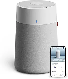 BLUEAIR Air Purifier for Small Room, Bedroom, Home, Cleans 926 sqft in one hour, HEPASilent Air Cleaner for Pets, Allergens, Virus, Dust, Mold, Smoke - Blue Pure 511i Max