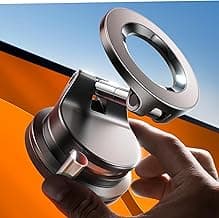 LISEN for Magsafe Car Mount, Phone Holders for Your Car, Magnetic Car Accessories for Women Men Jeep Truck BMW Kits for iPhone 17 Pro Max 16 15 14 13 12, Samsung S26, Black