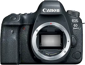 Canon EOS 6D Mark II Digital SLR Camera Body – Wi-Fi Enabled