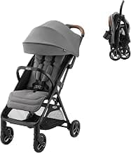 Graco Ready2Jet Compact Stroller – Overhead Friendly Compact Travel Stroller with Automatic Fold, Kingston