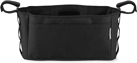 Skip Hop Universal Stroller Organizer, Grab & Go Ultra, Black