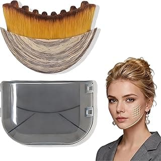 Facial Contour Sculpting Brush – Lymphatic Drainage for Anti-Puffiness, Lift & Glow | Boosts Skincare Absorption