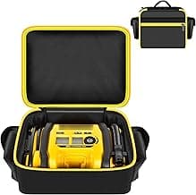 Air Compressor Bag Case Compatible with DEWALT 20V MAX Tire Inflator DCC020IB, Portable Storage Carrying Organizer for Air Pump,Battery Pack, Charger and Accessories (Bag Only)