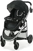 Graco Modes Pramette Stroller, 3-in-1 Baby Stroller, 3 Modes from Infant Car Seat Carrier, Infant Pramette, to Toddler Stroller, Reversible Seat, One Hand Fold, Extra Storage, Child Tray, Pierce
