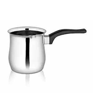 Shri and Sam Stainless Steel Coffee Warmer, 600 ml, Silver