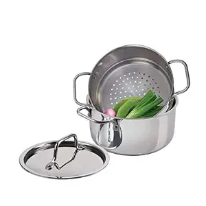 Alda Tri ply Stainless Steel Mixing Bowl Set, Set of 2