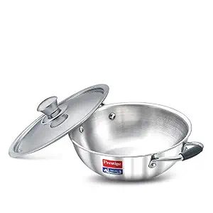 Prestige Tri Ply Kadhai 24 cm