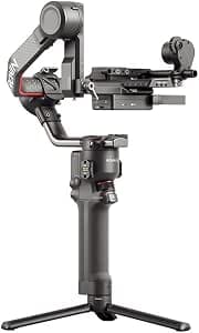 DJI RS 2 Pro Combo - 3-Achsen-Stabilisator-Gimbal für spiegellose/DSLR-Kameras, Nikon Sony Panasonic Canon Fujifilm, Ronin S, 4,5kg Zuladung, Kohlefaser, Focus Motor, Bildübertragungsgerät - Schwarz