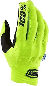 100% Cognito SMART Shock Gloves Fluo Yellow - M