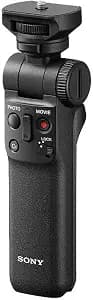 Sony Wireless Bluetooth Shooting Grip and Tripod for still and video, ideal for vlogging (GP-VPT2BT), Black, 3.38 x 3.13 x 8.5 inches