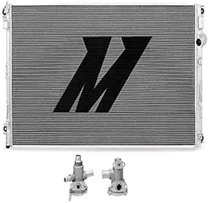 Mishimoto MMRAD-F2D-11S Secondary Aluminum Radiator, Compatible with Ford Powerstroke 6.7L, 2011-2016