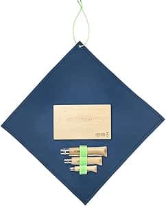 Opinel 002177 Nomad Cooking Kit, NOMAD COOKING KIT, Cooking Set, Knife, Peeler, Corkscrew, Cutting Board, Outdoor, Camping, Cooking