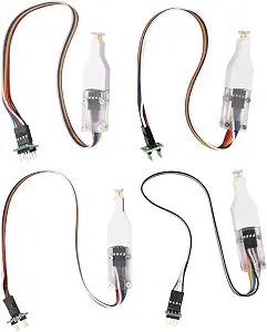 4pcs for Sop8 Soic8 Wson Chip Download Burn Write Probe Spring Needle Flash Eeprom Chip Burner Cable Sop8 Soic8 Chip