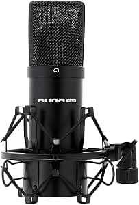 Auna USB Microphone Various Colours, Black