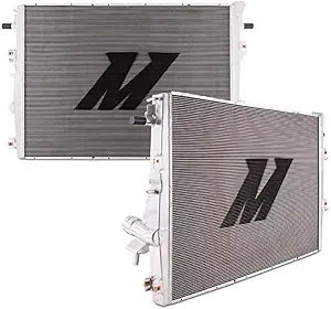 Mishimoto MMRAD-F2D-17 Primary Aluminum Radiator, Compatible with Ford Powerstroke 6.7L, 2017+